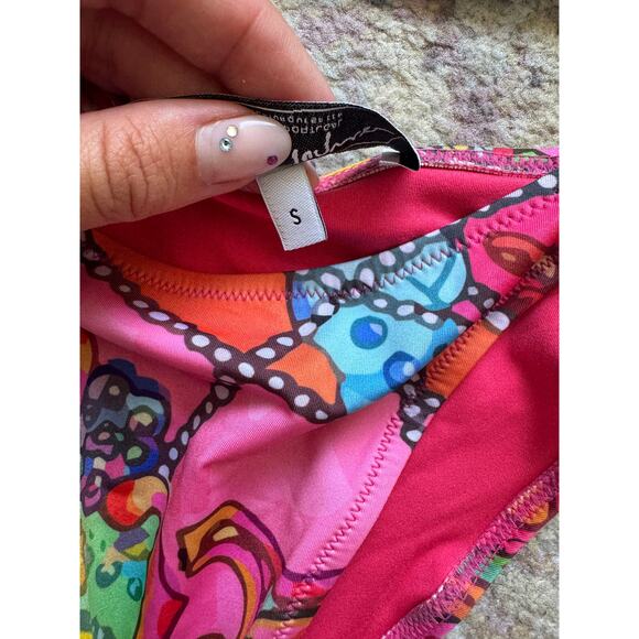 Alameda Turquesa Multicolor Print Bikini - Picture 3 of 3